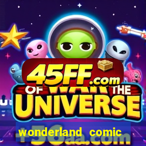wonderland comic studio alphabet